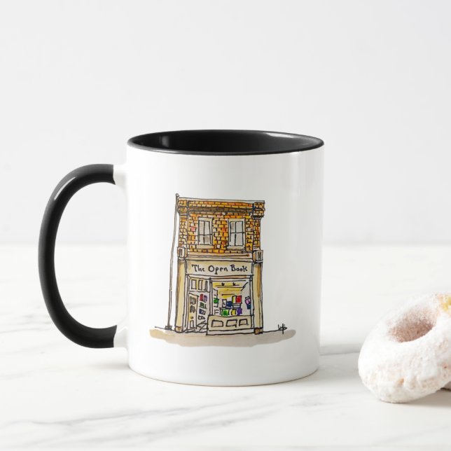 Mug Le livre ouvert (Avec donut)