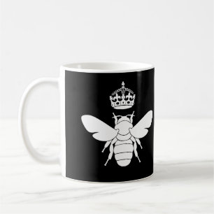 Mug Le logo blanc de reine des abeilles… sont vous u