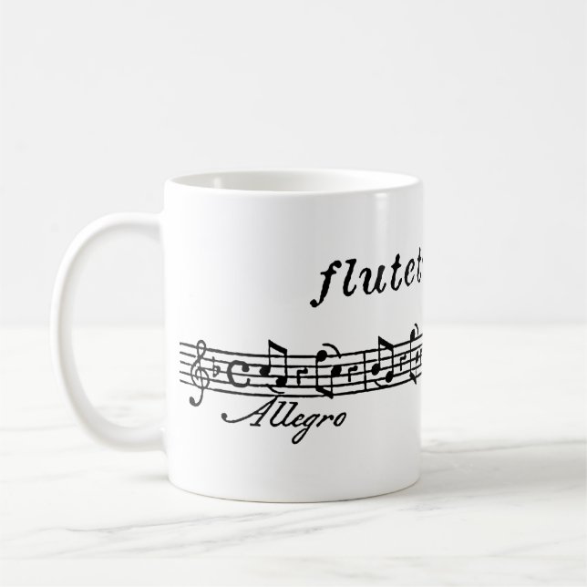 Mug Le logo de flutetunes.com (Gauche)