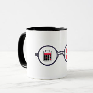 Mug "Le logo du comptable doué"