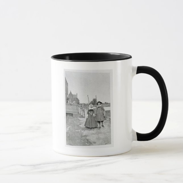 Mug Le long du canal à vieille Manhattan (Droite)