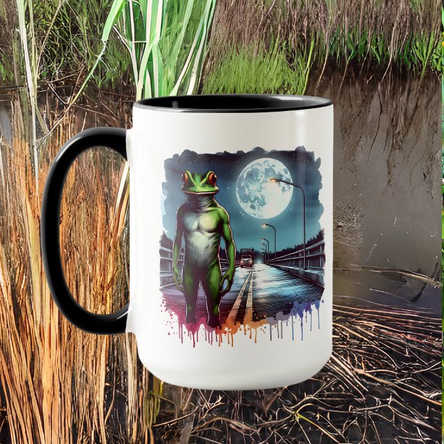 Mug Le Loveland Frogman | Ohio Cryptid (Créateur téléchargé)