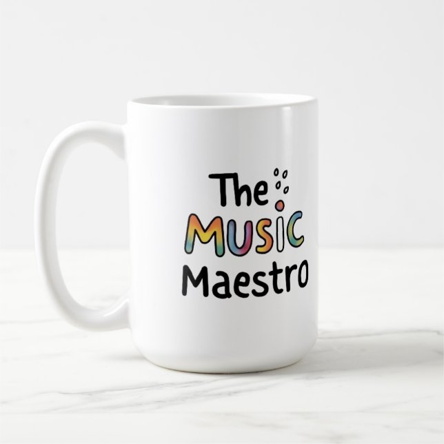 Mug Le Maestro de Musique  (Gauche)