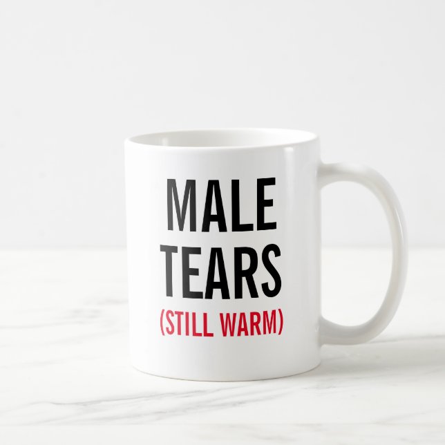 Mug Le mâle déchire encore chaud (Droite)