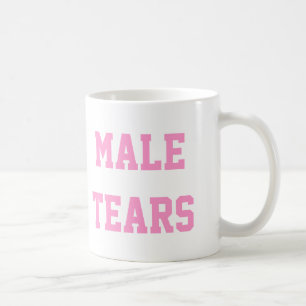 Mug Le mâle déchire le rose ironique de Misandry