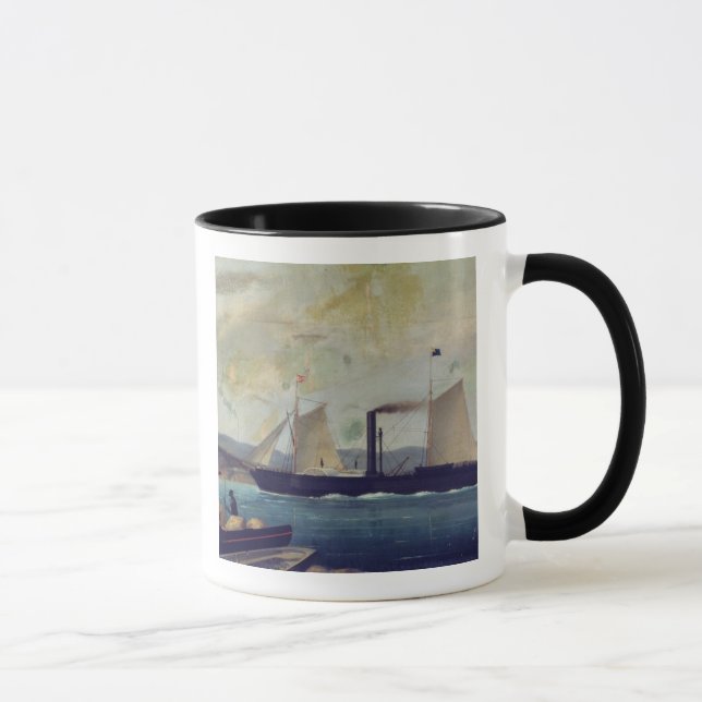 Mug Le "Mallorcan", bateau sur lequel George Sand et (Droite)