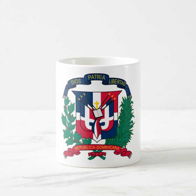 Mug Le manteau de la République Dominicaine des bras (Centre)