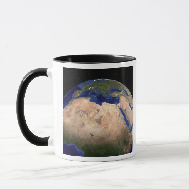 Mug Le marbre bleu Nouvelle génération Terre 3 (Gauche)