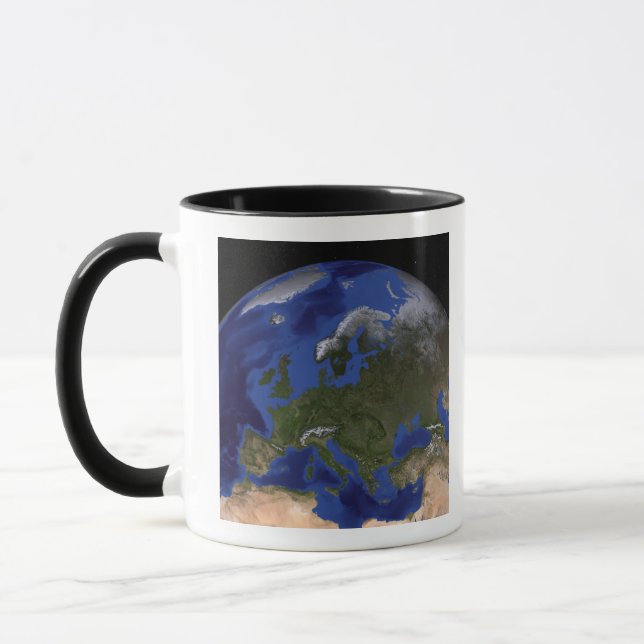 Mug Le marbre bleu Nouvelle génération Terre 6 (Gauche)