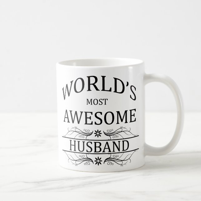 Mug Le mari le plus impressionnant du monde (Droite)