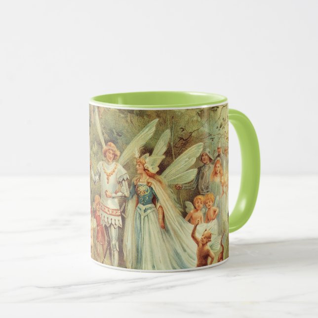 Mug Le Mariage de Thumbelina et du Prince, Contes de F (Devant droit)