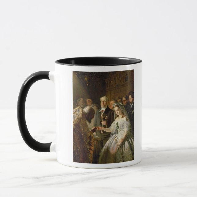 Mug Le mariage disposé, 1862 (Gauche)