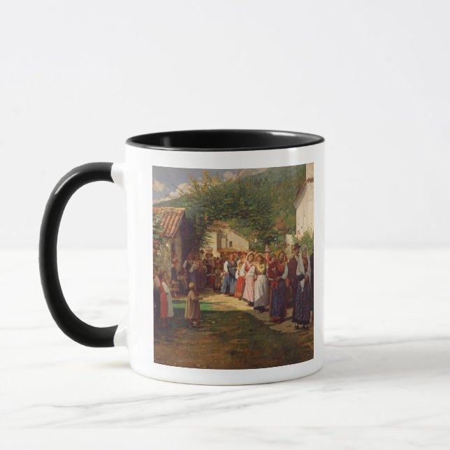 Mug Le mariage d'or (huile sur la toile) (Gauche)