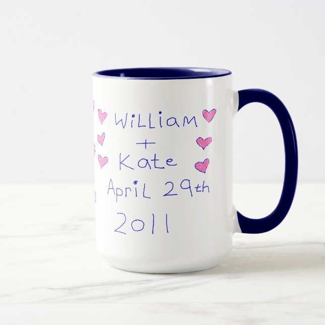 Mug Le mariage royal (Droite)