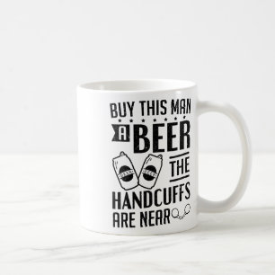 Mug Le marié, les menottes sont proches, enterrement d