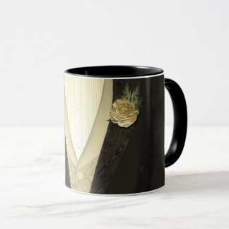Mug Le marié "son" mariage (en ivoire)
