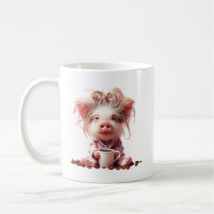Mug Le matin, je me tape du café/gobelet