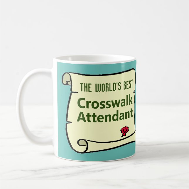 Mug Le Meilleur Accompagnateur De Crosswalk Au Monde. (Gauche)