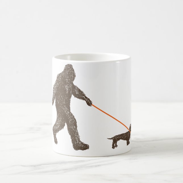 Mug Le meilleur ami de Sasquatch (Centre)