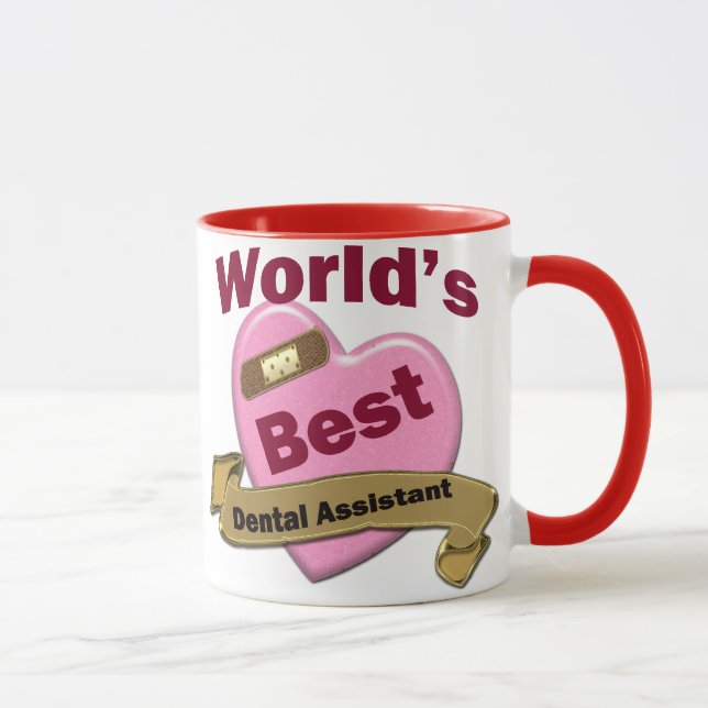 Mug Le meilleur assistant dentaire du monde (Droite)