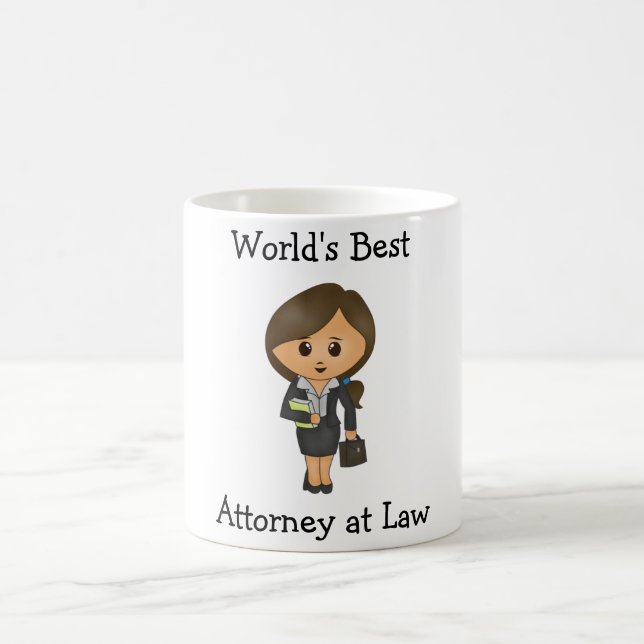 Mug Le meilleur avocat du monde - femelle mignonne (Centre)