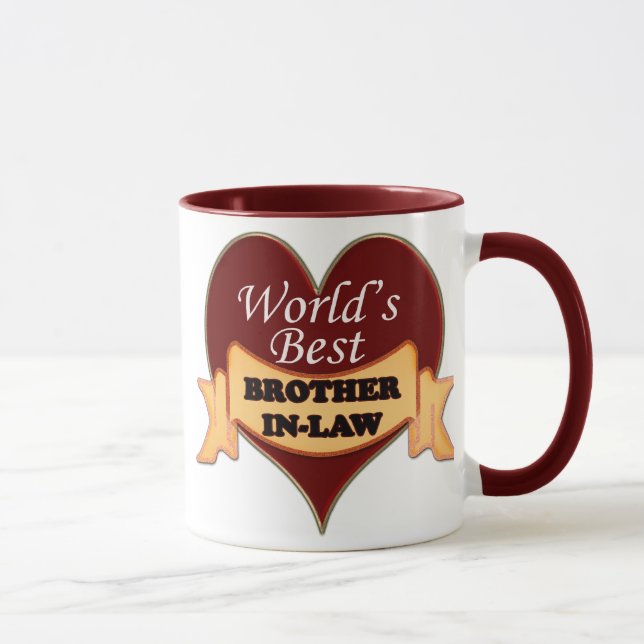 Mug Le meilleur beau-frère du monde (Droite)