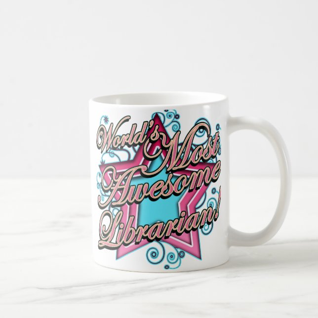 Mug Le meilleur bibliothécaire des mondes (Droite)