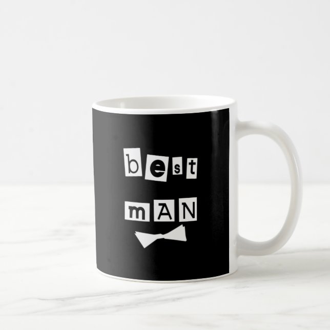 Mug Le meilleur blanc d'homme sur le noir (Droite)
