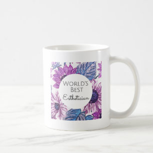 Mug Le meilleur cadeau 5 de l'Esthetician du monde