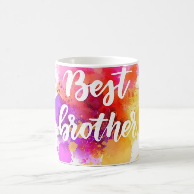 Mug Le meilleur cadeau de frère du monde (Centre)