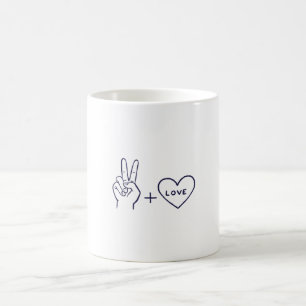 Mug Le meilleur cadeau de paix et d'amour