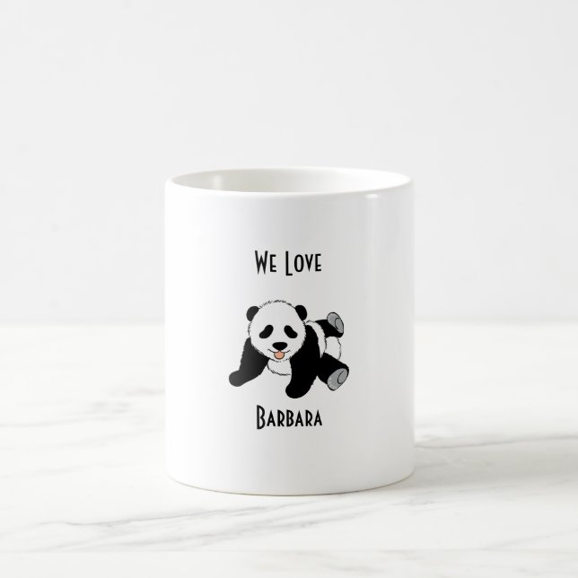 Mug Le meilleur cadeau d'ours panda parfait pour (Centre)
