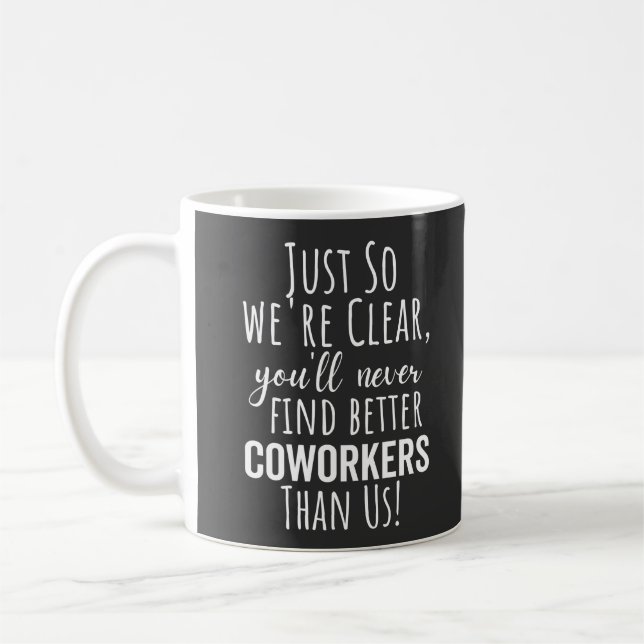 MUG LE MEILLEUR CADEAU POUR QUITTER LES COWORKERS (Gauche)