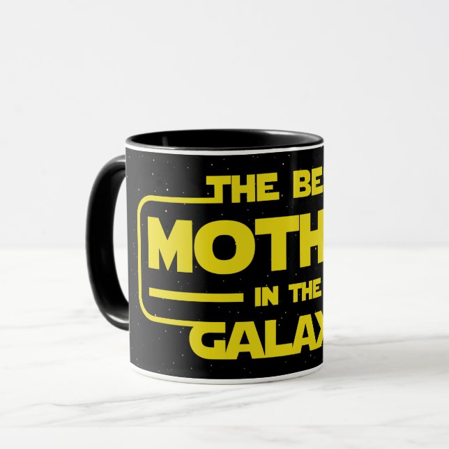 Mug Le Meilleur Café de Mère de la Galaxie (Devant gauche)