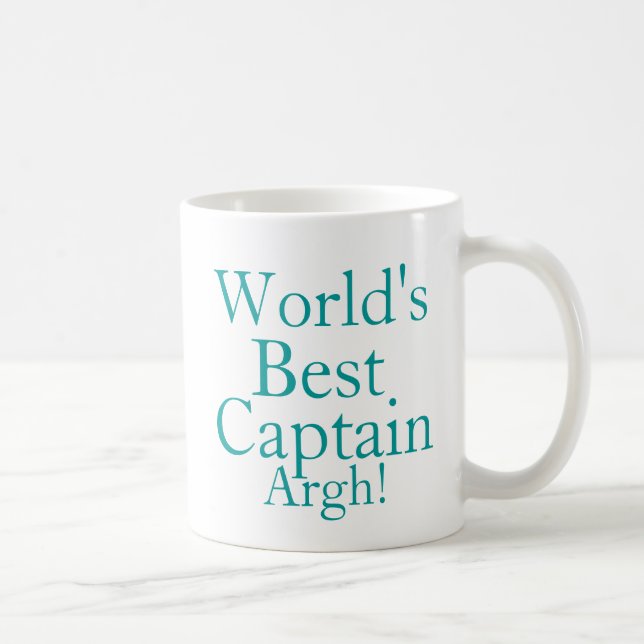 Mug Le meilleur capitaine des mondes (Droite)