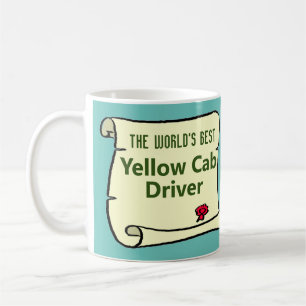 Mug Le Meilleur Chauffeur De Cabine Jaune Au Monde.