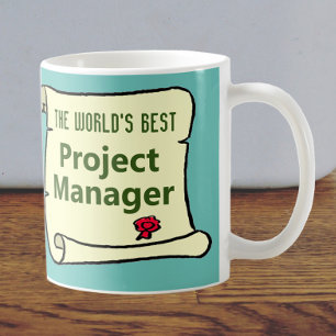 Mug Le meilleur chef de projet au monde.