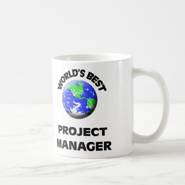 Mug Le meilleur chef de projet du monde (Droite)