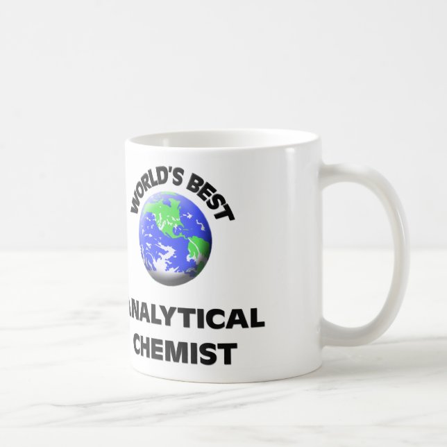 Mug Le meilleur chimiste analytique du monde (Droite)