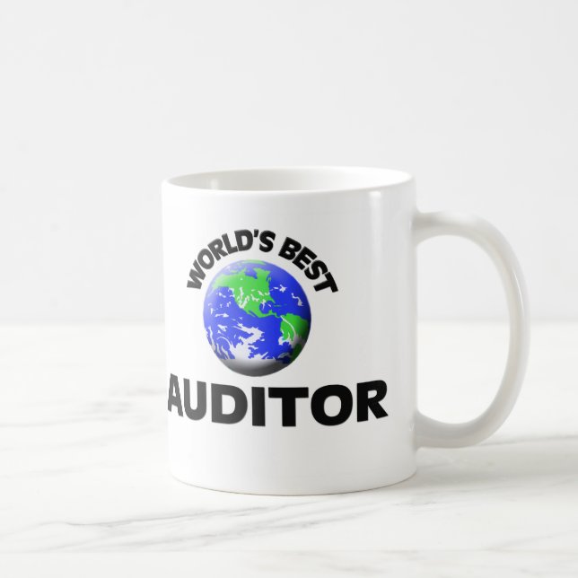 Mug Le meilleur commissaire aux comptes du monde (Droite)