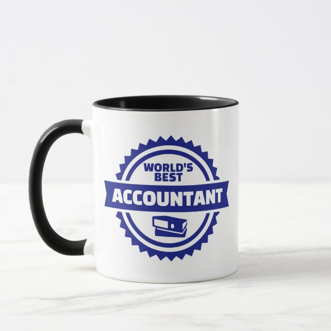 Mug Le meilleur comptable du monde (Gauche)