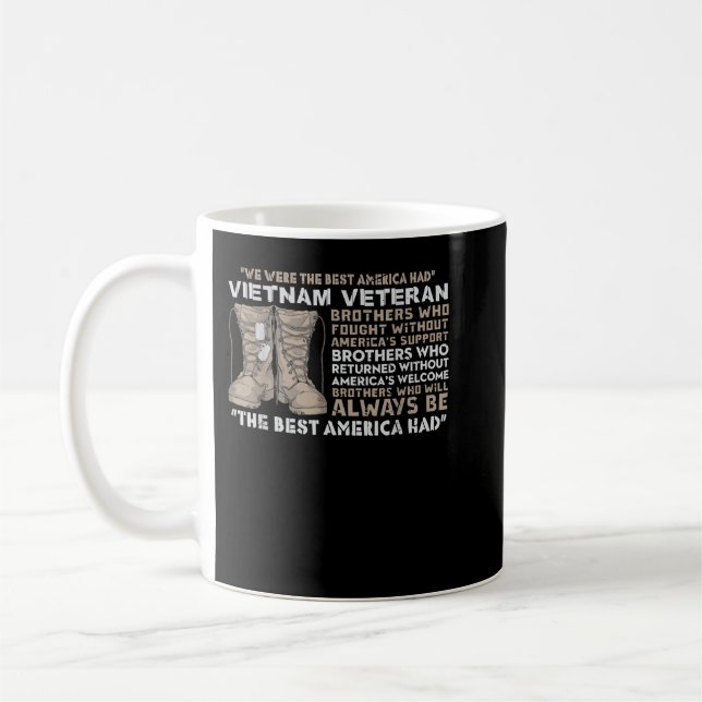 Mug Le meilleur de l'Amérique a vétéran du Vietnam (Gauche)