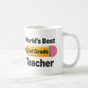 Mug Le meilleur ęr crayon de professeur de catégorie