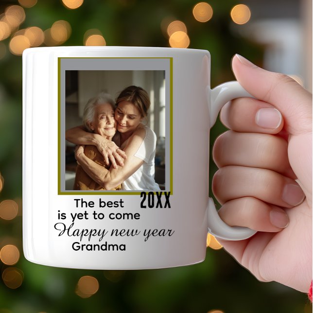 Mug Le meilleur est encore à venir Nouvel An moderne  (Créateur téléchargé)