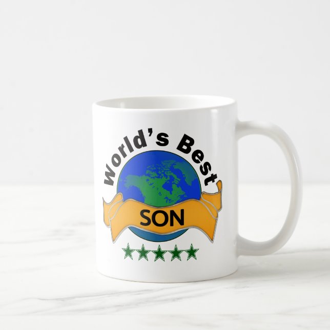 Mug Le meilleur fils du monde (Droite)