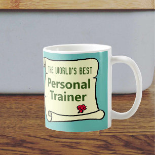 Mug Le meilleur formateur personnel au monde.