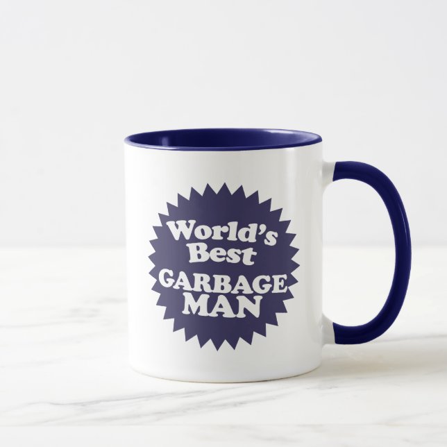 Mug Le meilleur Garbage Man du monde (Droite)