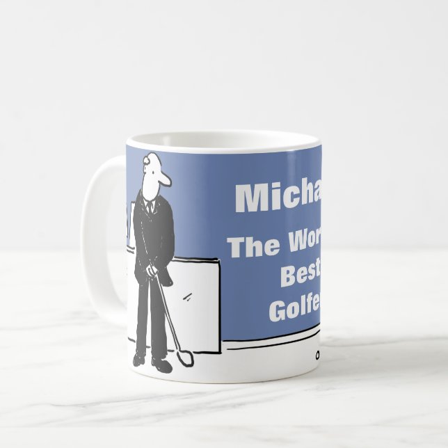 Mug Le meilleur golfeur du monde (Devant gauche)