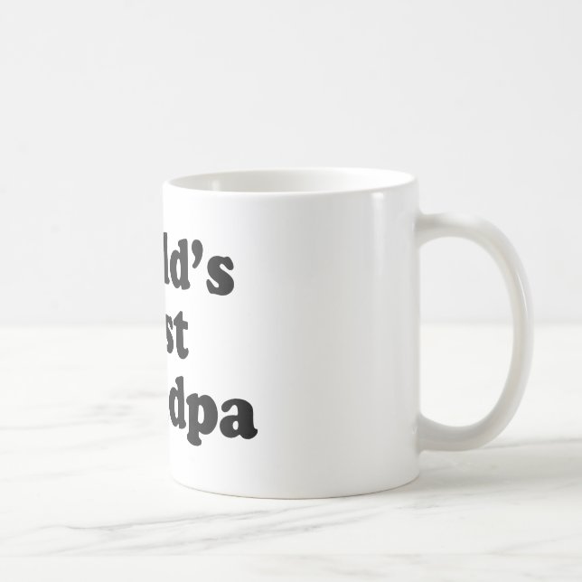 Mug Le meilleur grand-papa du monde (Droite)