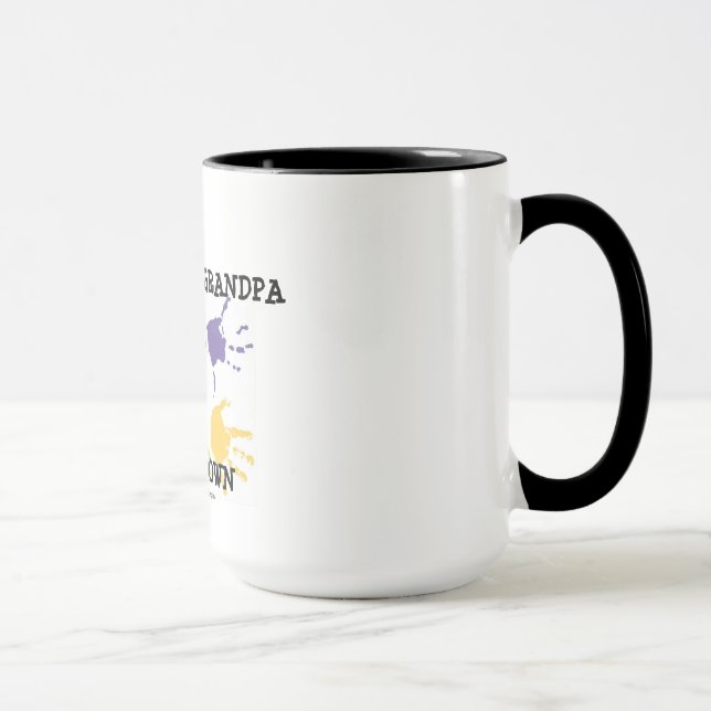 Mug Le meilleur grand-papa du monde remet vers le bas (Droite)